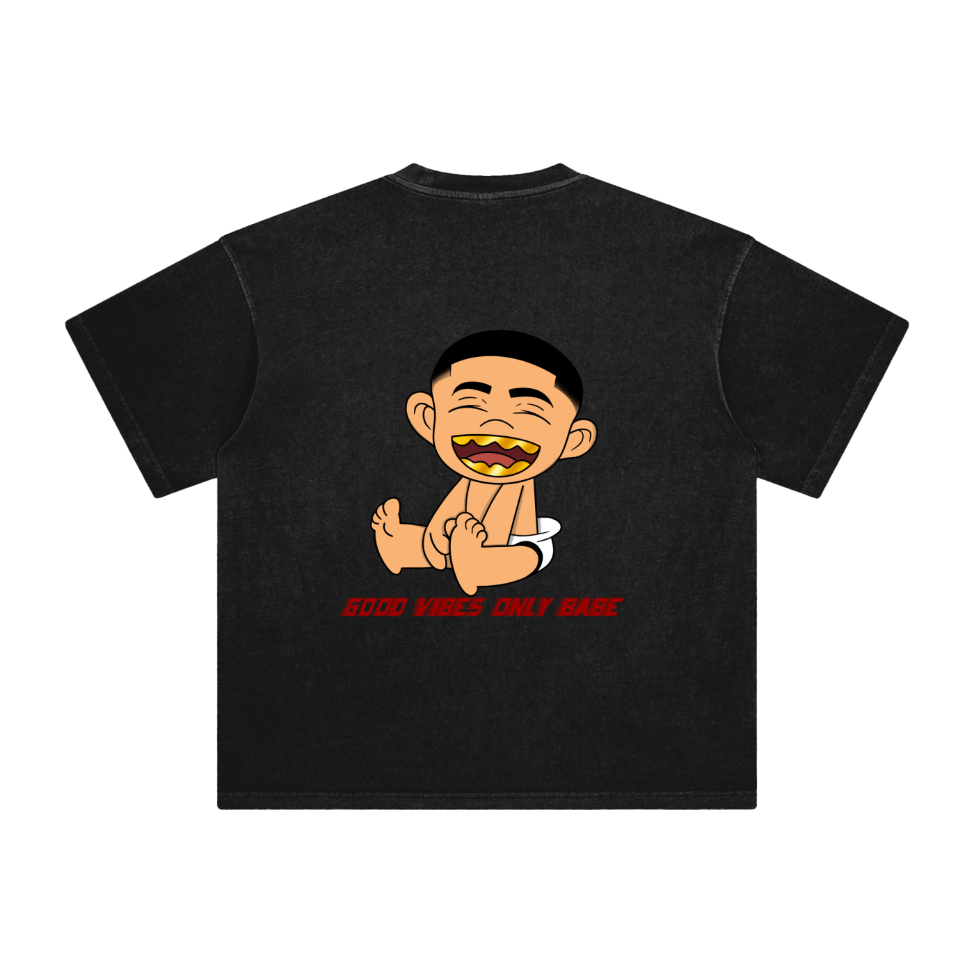 VA Good Vibes Only Blk/Red