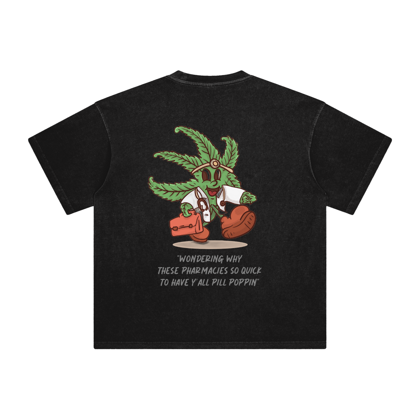 Enzyme Washed T-Shirt