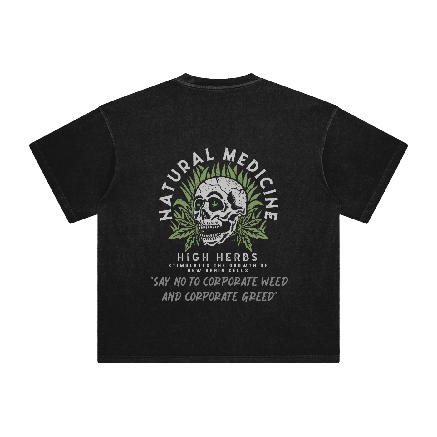 Enzyme Washed T-Shirt