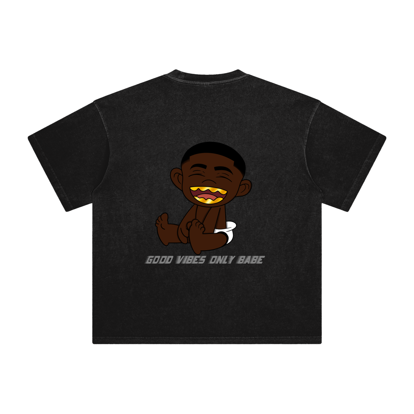 VA Good Vibes Only Blk/Grey