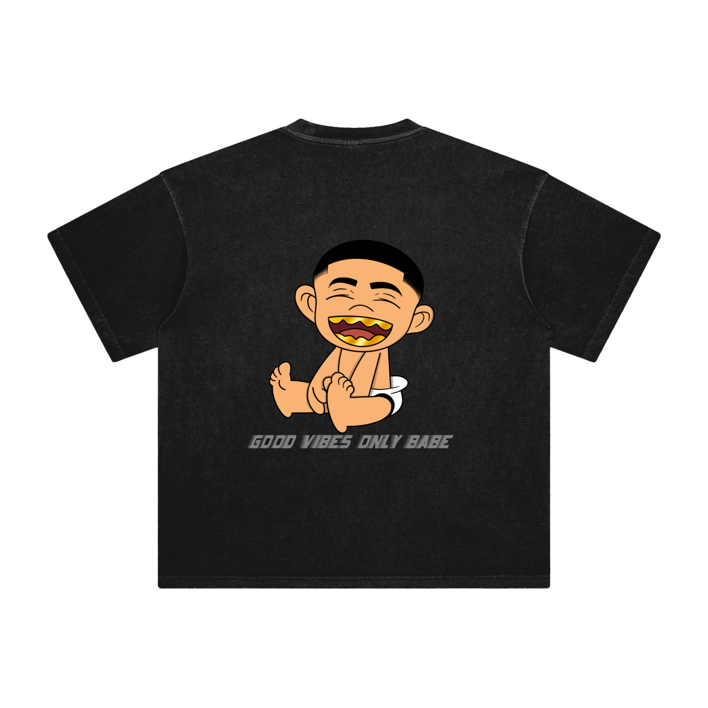 VA Good Vibes Only Blk/Grey Alt
